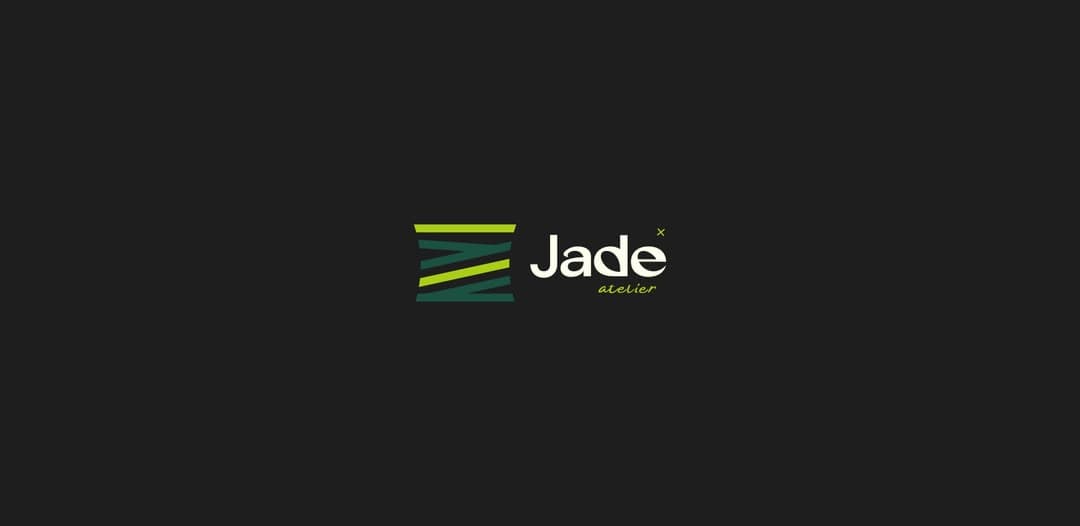 Jade Atelier brand identity work by bit4orge